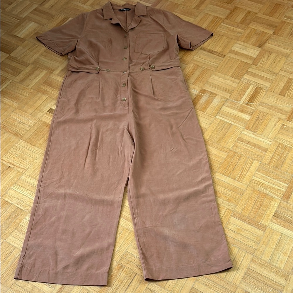 Whistles Women's Brown Jumpsuit